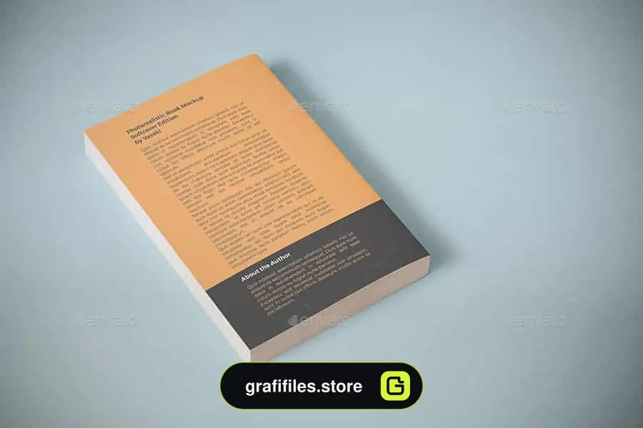 موکاپ کتاب Softcover Book Mock-up