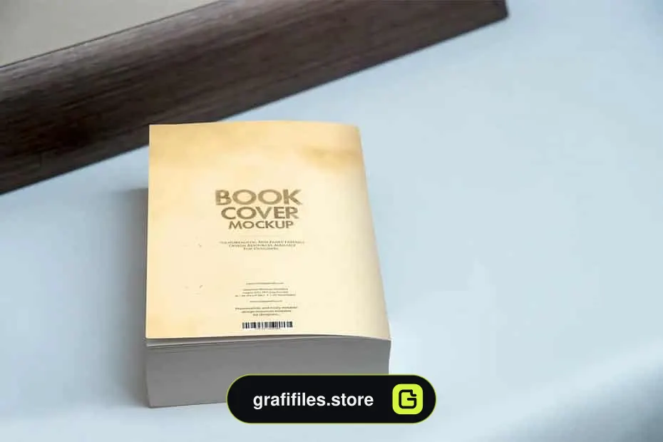 موکاپ کتاب Softcover Book Mockups Vol. 4