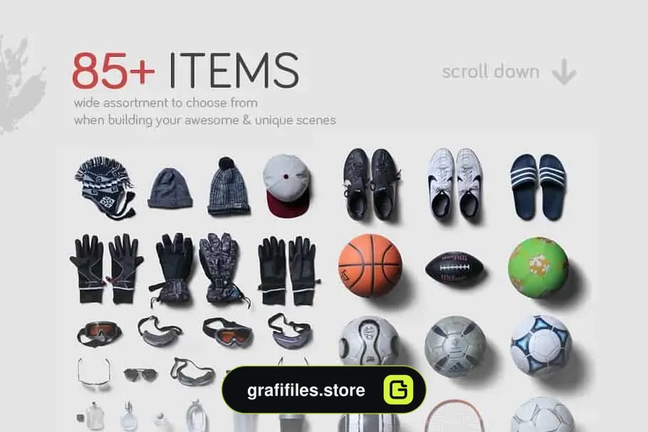 جعبه ابزار ساخت موکاپ ورزشی Sport Scene Generator