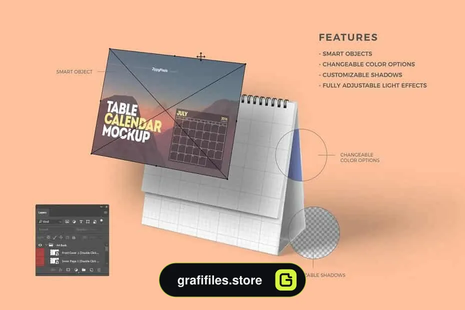 موکاپ ست اداری Stationery Mockups Bundle