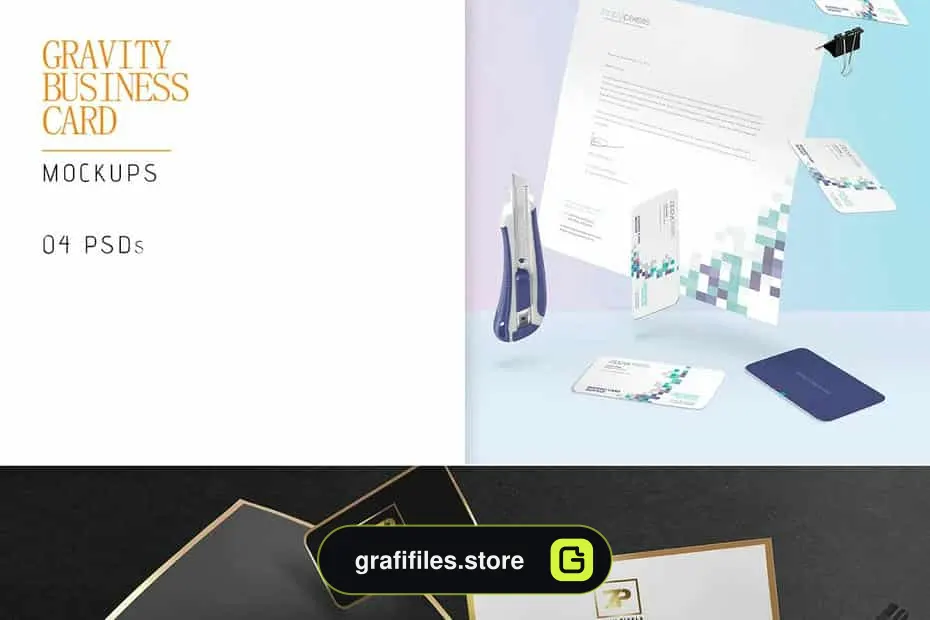 موکاپ ست اداری Stationery Mockups Bundle