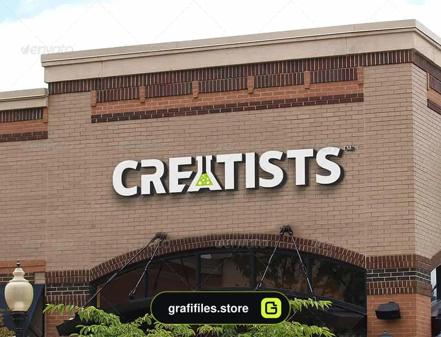 موکاپ لوگو Store Logo Mockups