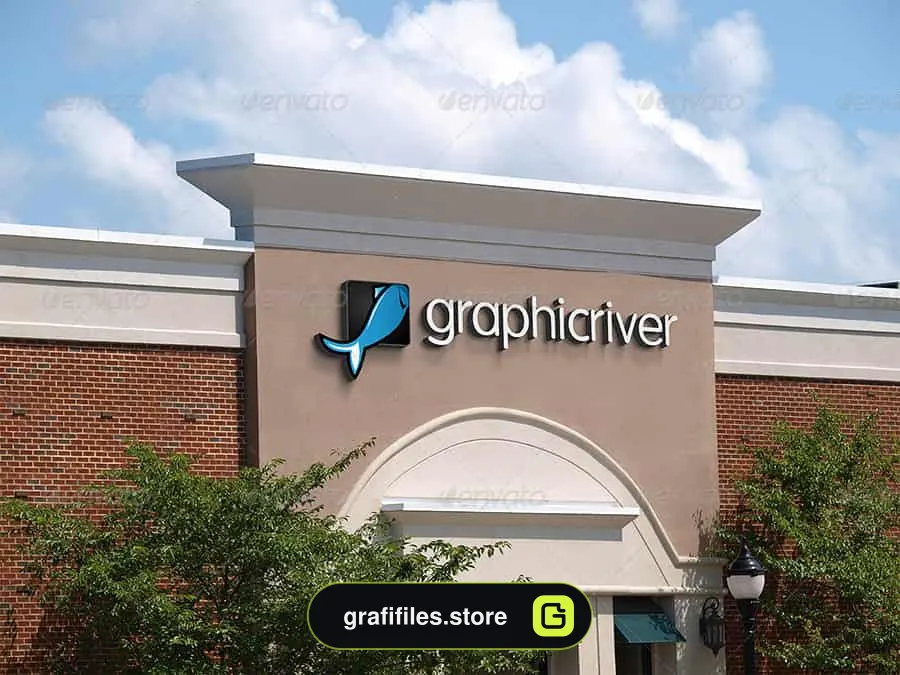 موکاپ لوگو Store Logo Mockups