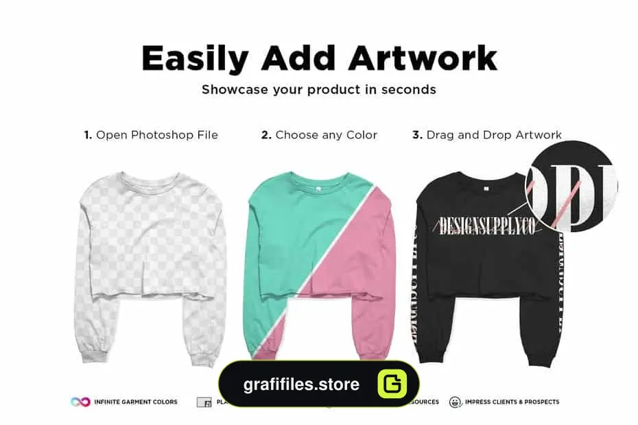 موکاپ پوشاک Streetwear Apparel Mockup Bundle