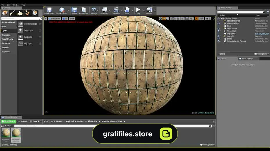 متریال Stylized PBR برای آنریل انجین - 1