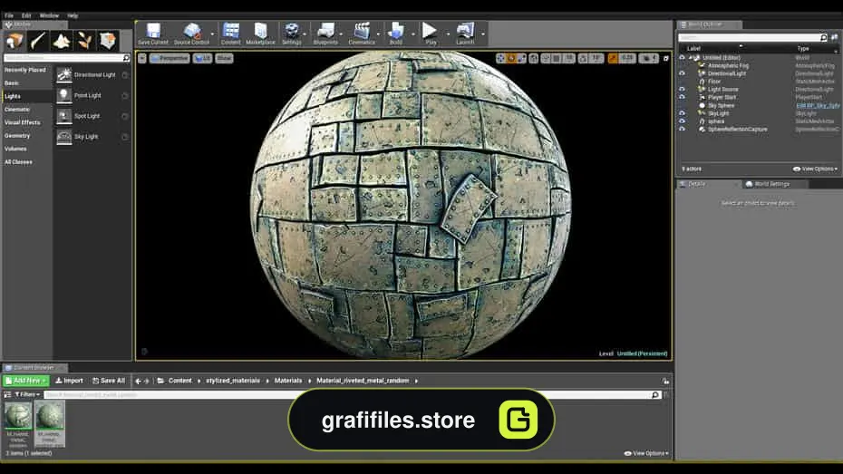 متریال Stylized PBR برای آنریل انجین - 19