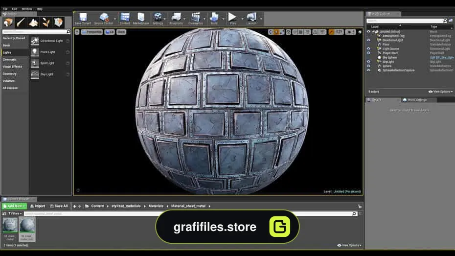 متریال Stylized PBR برای آنریل انجین - 21