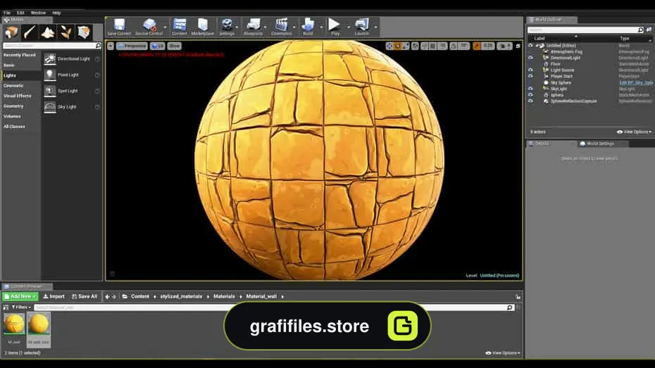 متریال Stylized PBR برای آنریل انجین - 23