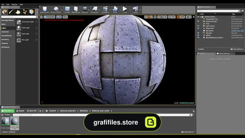 متریال Stylized PBR برای آنریل انجین - 25
