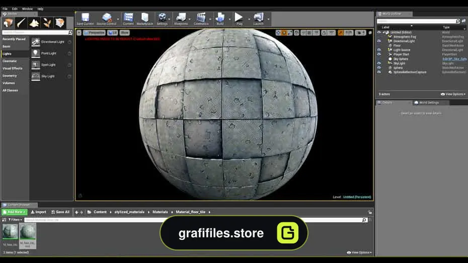 متریال Stylized PBR برای آنریل انجین - 3