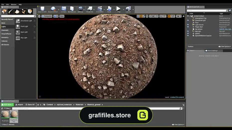 متریال Stylized PBR برای آنریل انجین - 7