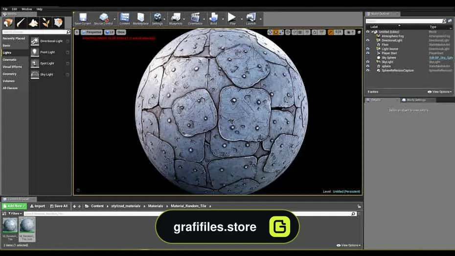 متریال Stylized PBR برای آنریل انجین - 15