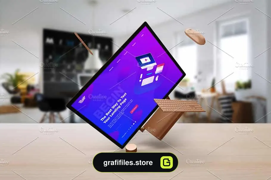 موکاپ مایکروسافت سرفیس