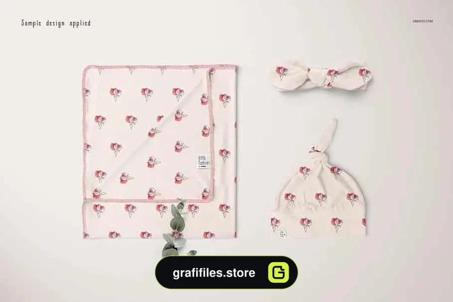 موکاپ لباس نوزاد Swaddle