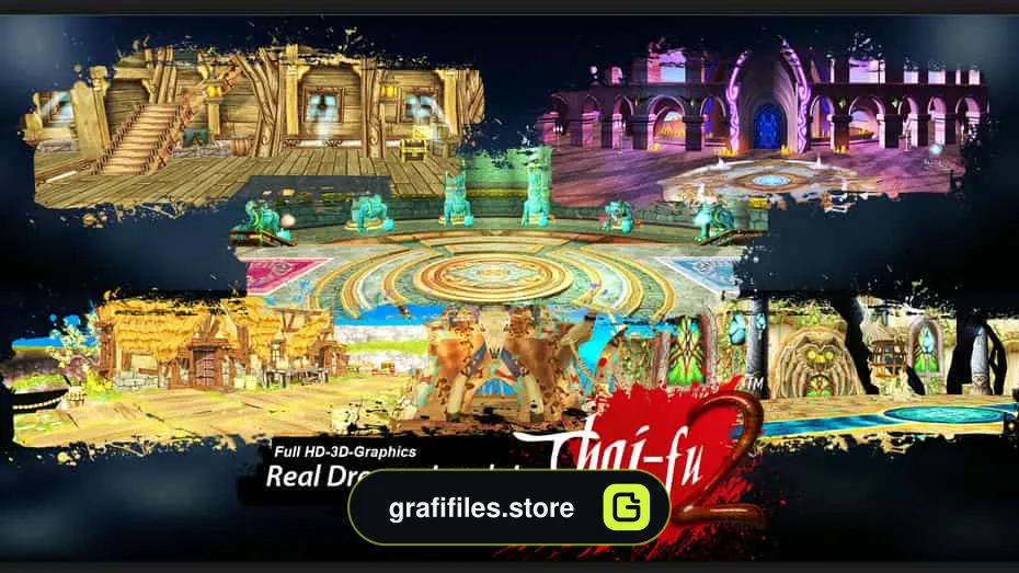 Thai Fu2 Fighting Game برای یونیتی - 9