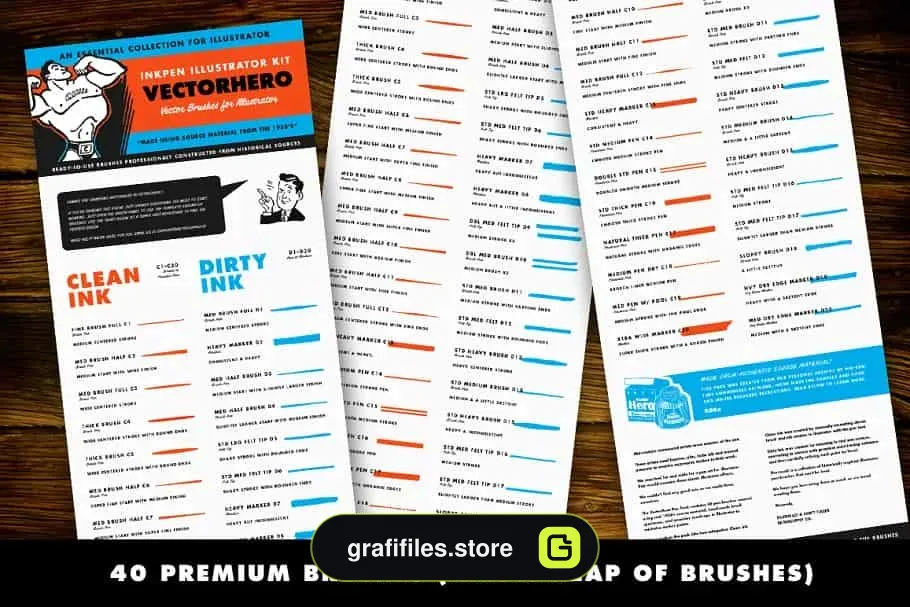 براش ایلاستریتر The Vector Brush Toolbox
