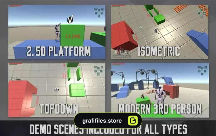 پروژه Third Person Controller برای یونیتی - 15