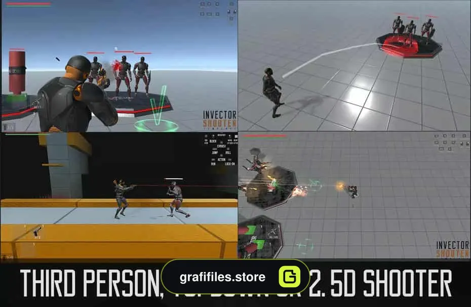 Third Person Controller برای یونیتی - 3