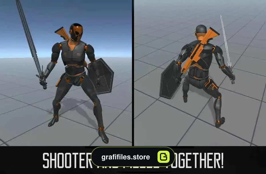Third Person Controller برای یونیتی - 7