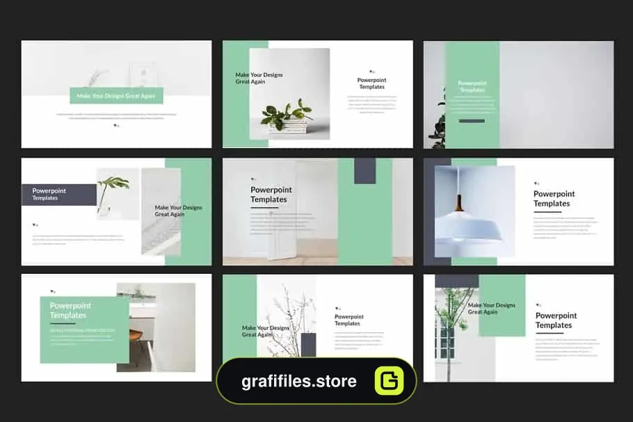 قالب پاورپوینت Thita Lookbook Powerpoint Templates