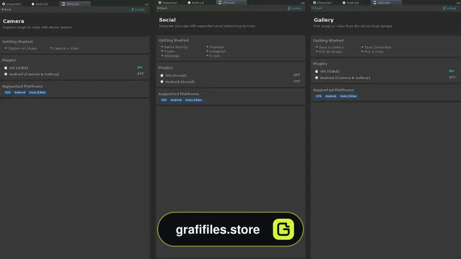Ultimate Mobile Pro برای یونیتی - 5