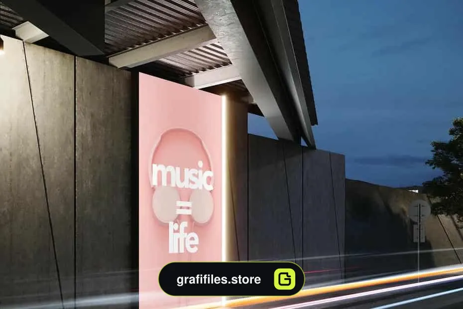 موکاپ بیلبورد Under The Bridge – Billboard Mock-up