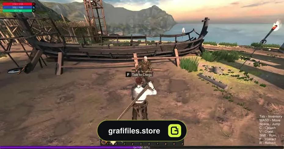 uRPG Singleplayer RPG برای یونیتی - 21