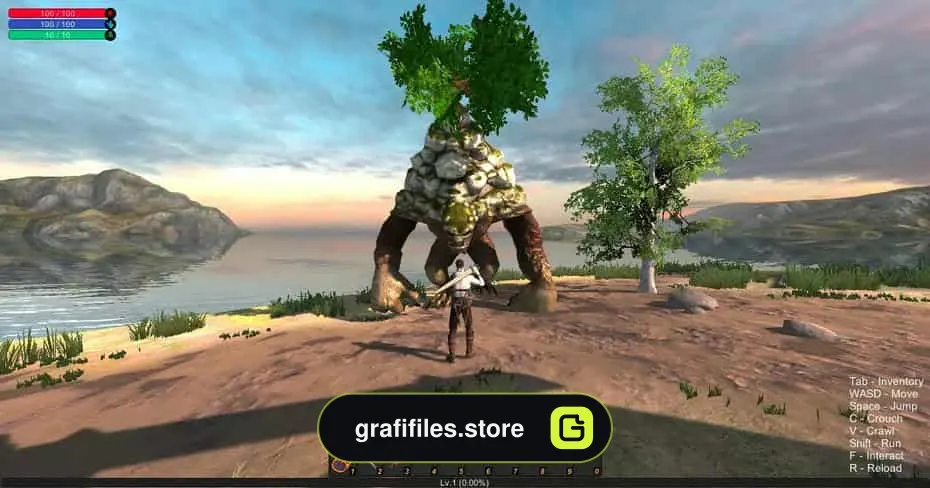 uRPG Singleplayer RPG برای یونیتی - 3