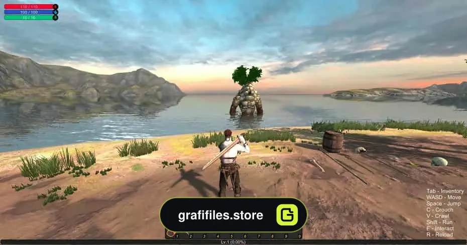 uRPG Singleplayer RPG برای یونیتی - 15