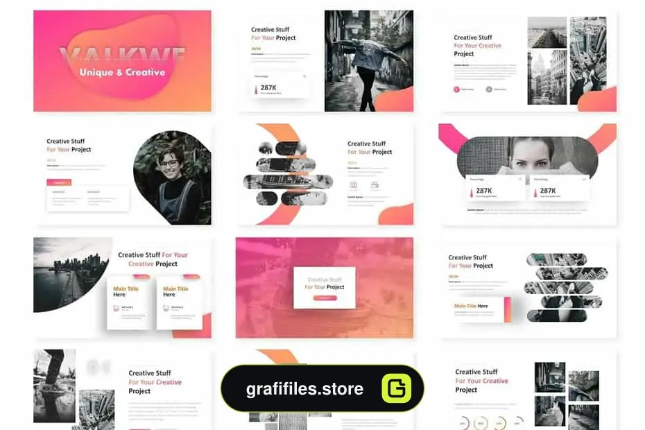 قالب کینوت Valkwe Creative – Keynote Template