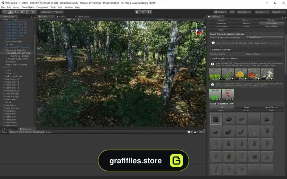 Vegetation Studio Pro برای یونیتی - 11