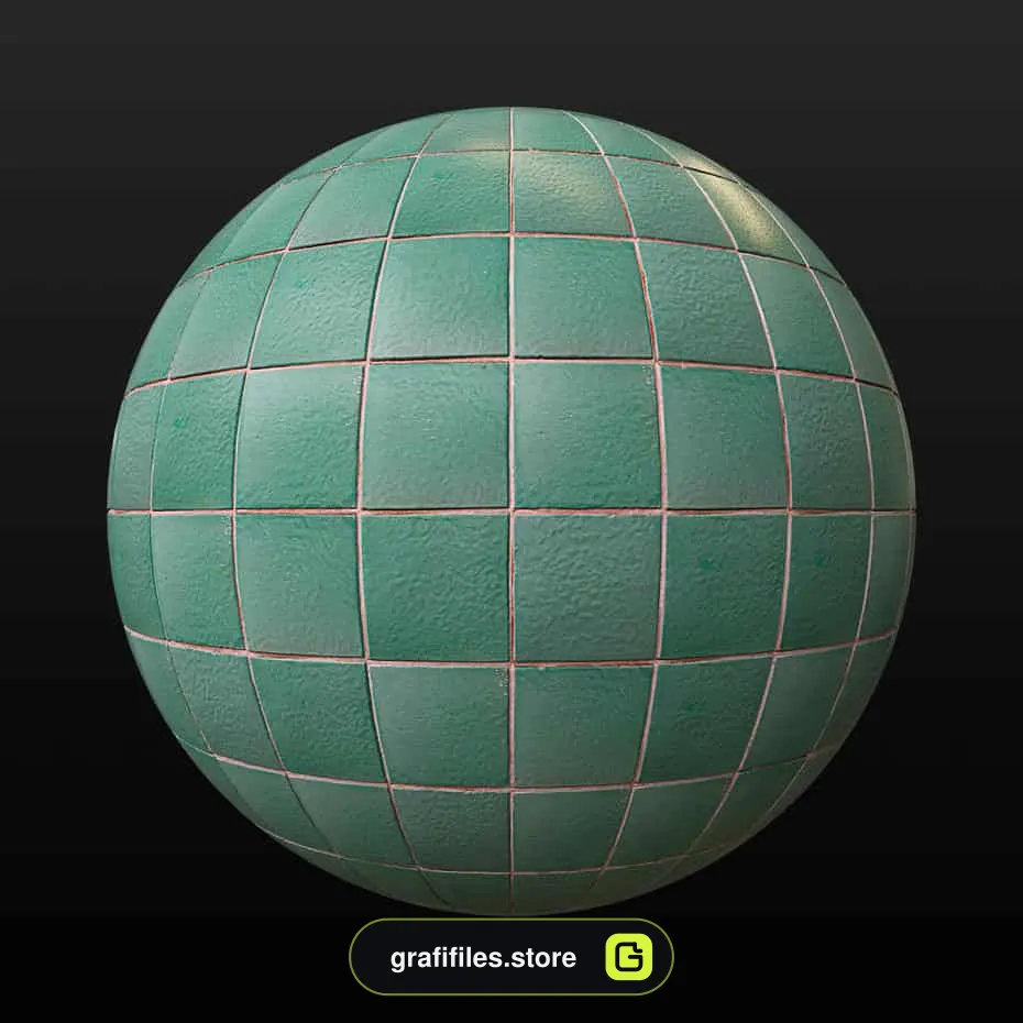 تکسچر کاشی برای موتور رندر Vray در سینما فوردی
