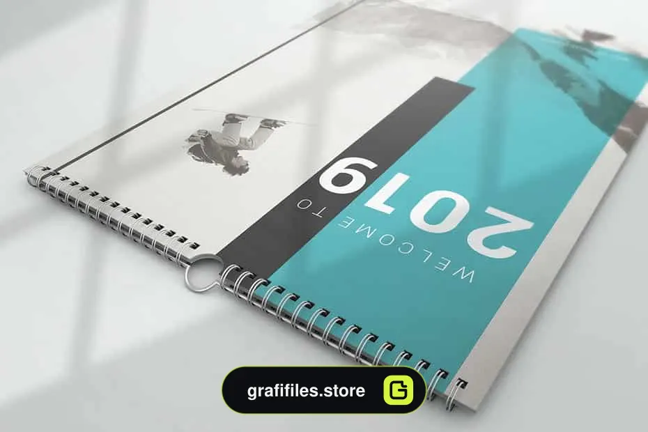 موکاپ تقویم دیواری