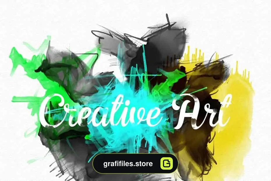 براش آبرنگی فتوشاپ Water color Photoshop Brush Set-5