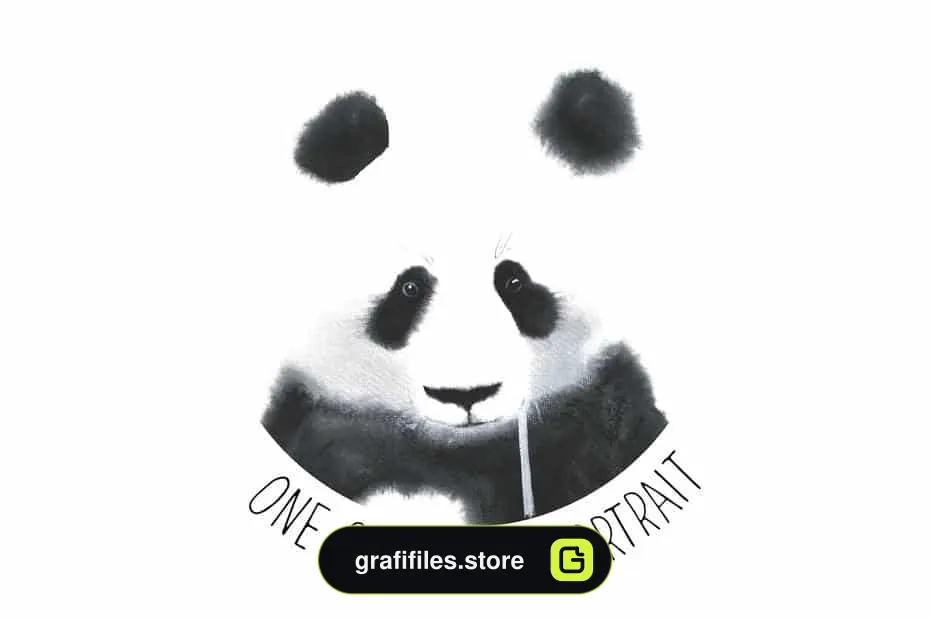 کلیپ آرت پاندا Watercolor Pandas - 4