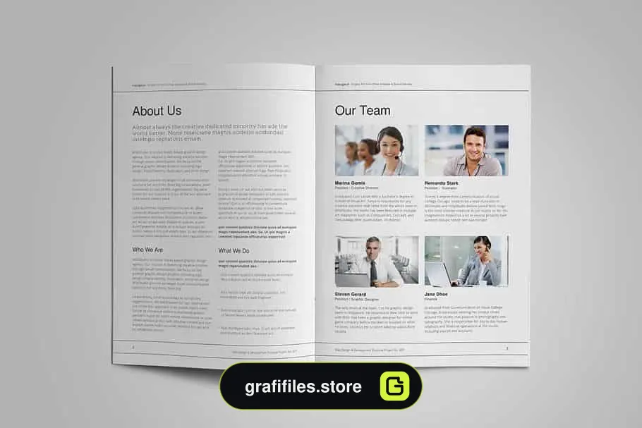 قالب ایندیزاین پروپوزال Web Design Proposal