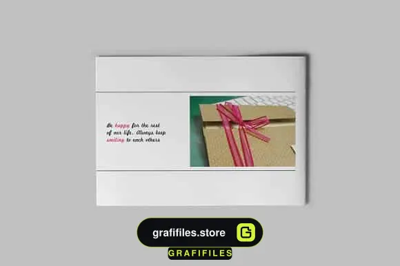 قالب ایندیزاین آلبوم عکس عروسی Wedding Album Template - 5