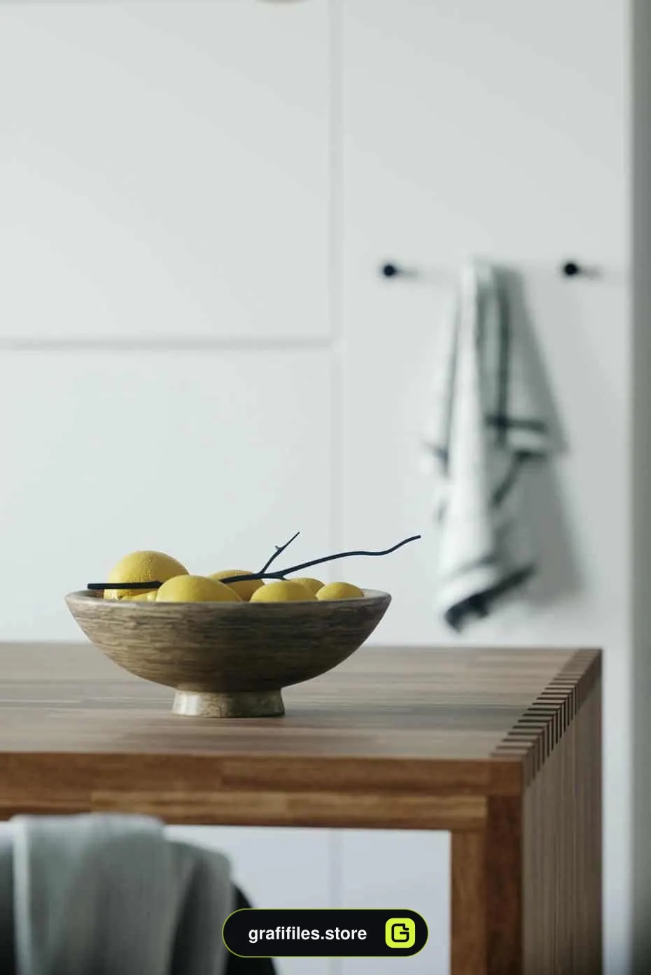 مدل سه بعدی آشپزخانه سفید - 3