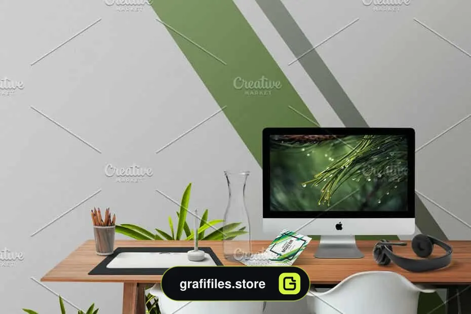 موکاپ ست اداری Workspace Mockup Creator