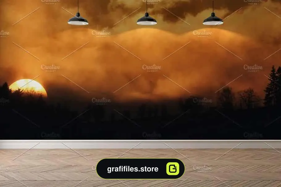 موکاپ بک گراند داخلی