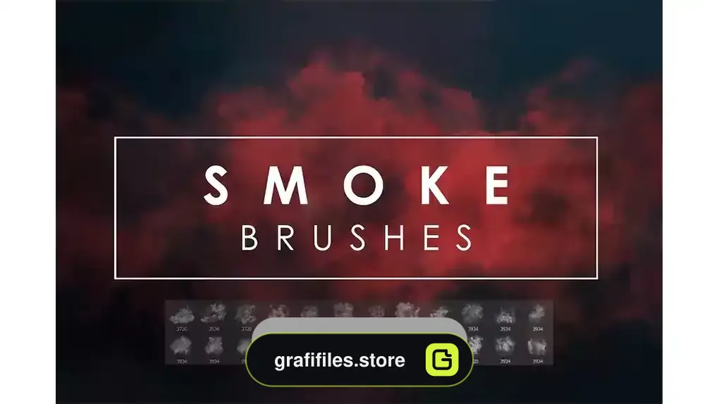 دانلود براش دود فتوشاپ Smoke Photoshop Brushes