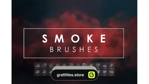 دانلود براش دود فتوشاپ Smoke Photoshop Brushes