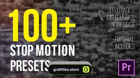 پریست استاپ موشن برای پریمیر – Stop Motion Presets