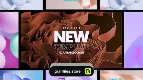 پروژه فاینال کات تایتل و بک گراند انتزاعی Abstract Backgrounds &amp; Titles