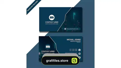 دانلود طرح لایه باز کارت ویزیت آموزشگاه کامپیوتر 3