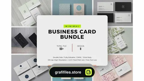 دانلود فایل لایه باز کارت ویزیت Business Card Prime Bundle