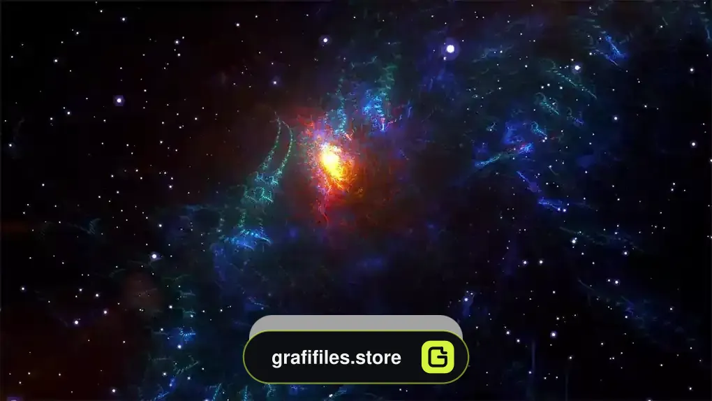 دانلود بک گراند متحرک فضای سحابی دارک Dark Nebula Space