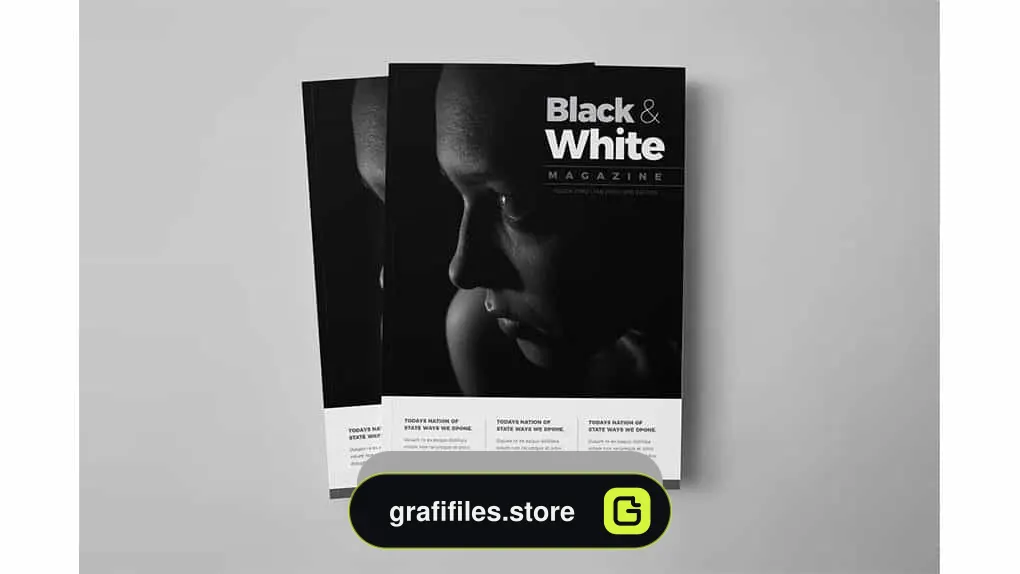 دانلود قالب ایندیزاین مجله مد و فشن Fashion Lifestyle Magazine/LookBook