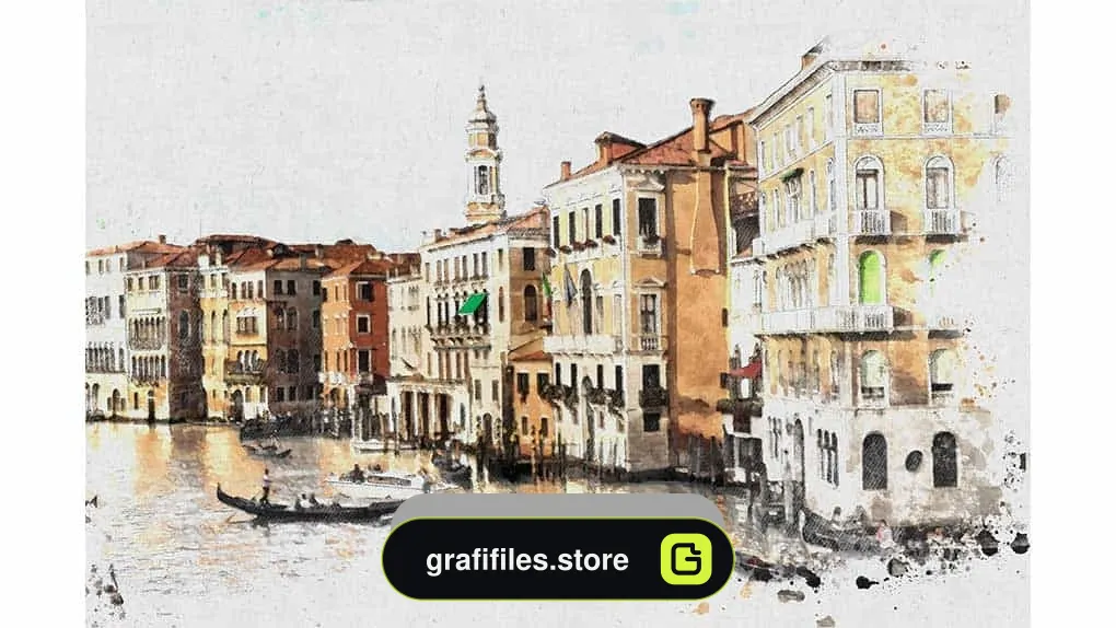 دانلود اکشن تبدیل عکس به نقاشی Fast Acrylic Sketch