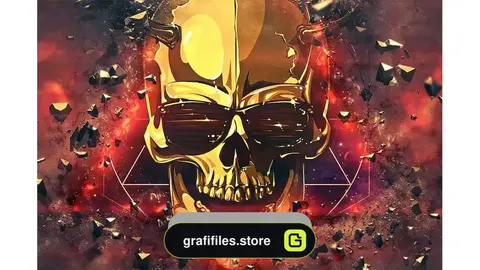 دانلود اکشن فتوشاپ افکت تکه های فلزی Forge Photoshop Action